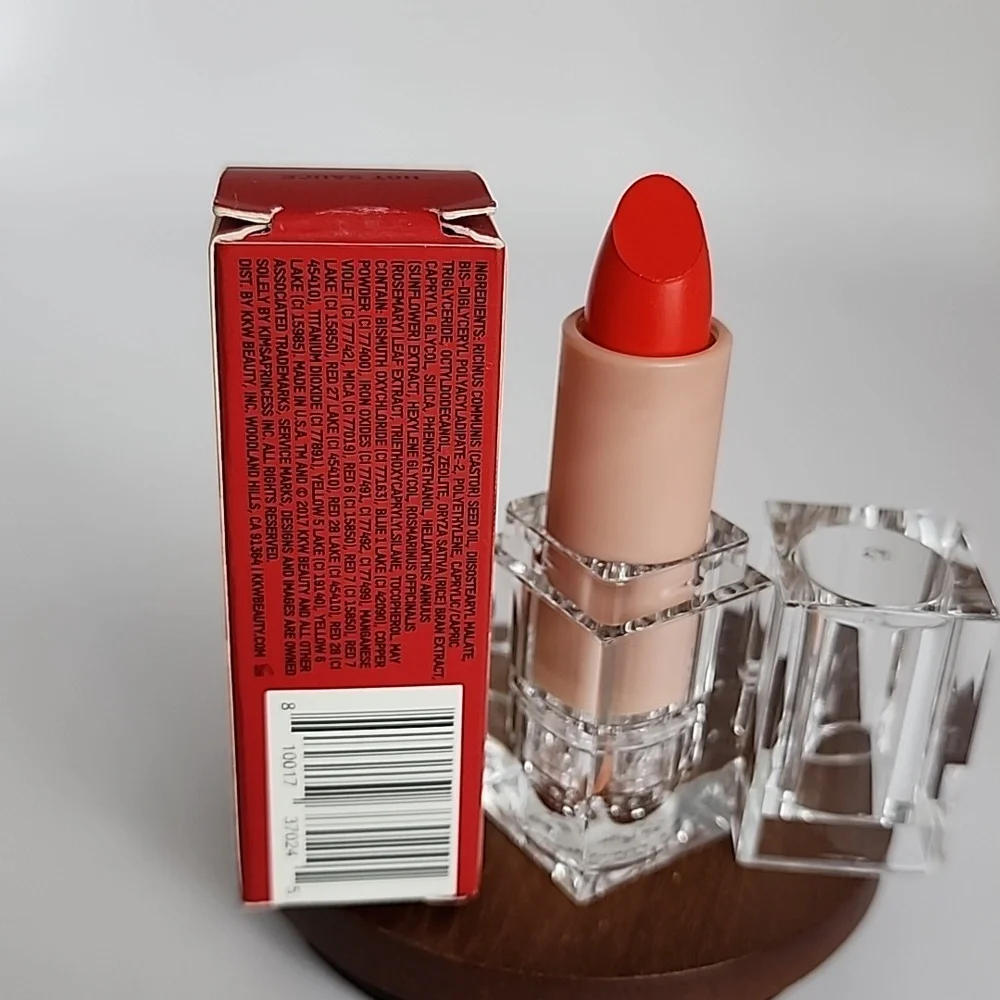 KKW Beauty Creme Lipstick - Hot Sauce